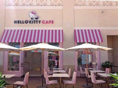 Hello kitty outdoor cafe a grand experience in orange county