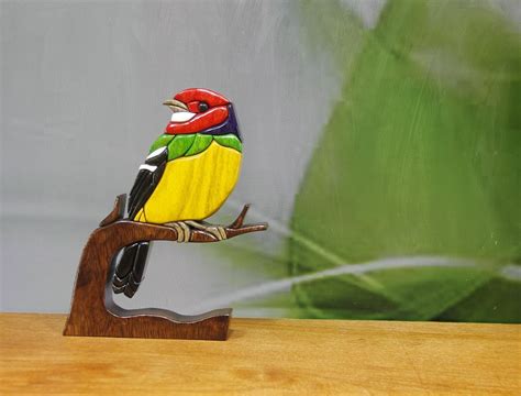 TODY TYRANT | Wooden bird, Bird sculpture, Bird