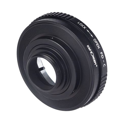 kandf concept m13231 canon fd lenses to c lens mount adapter kentfaith