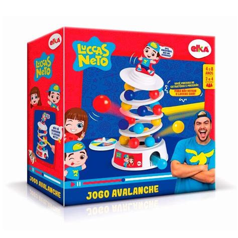 Jogo da memória do luccas neto.encontre as cartas pares nesse novo jogo do luccas neto. Jogo Avalanche - Luccas Neto - Elka - superlegalbrinquedos