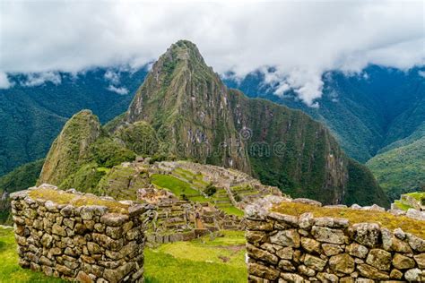 Machu Picchu The Lost Incan City In Peru Stock Image Image Of