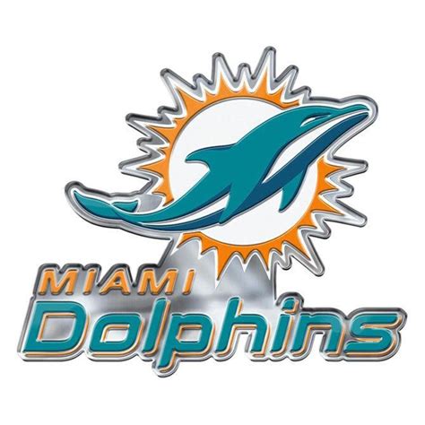 Uber and lyft also operate throughout the city's metropolitan area. Miami Dolphins Auto Emblem Color Alternate Logo | Miami ...