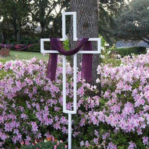 Welcome seasonal garden flag vertical double sided polyester yard lawn outdoor decor easter cross he is risen banner vivid color to bright up your 12 months (12 x 18 inches) summer best gift spring Easter Yard Cross