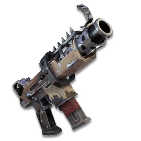 Download Submachine Weapon Gun Royale Fortnite Battle Hq Png Image