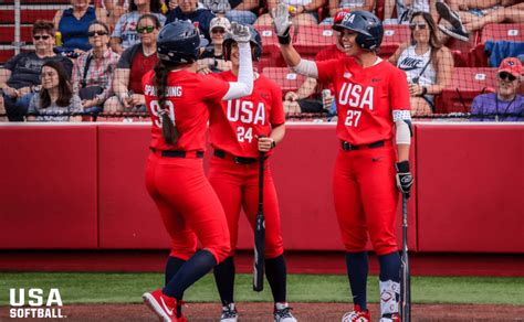 Olympic Softball Team Softball Is Back For The 2020 Olympics First
