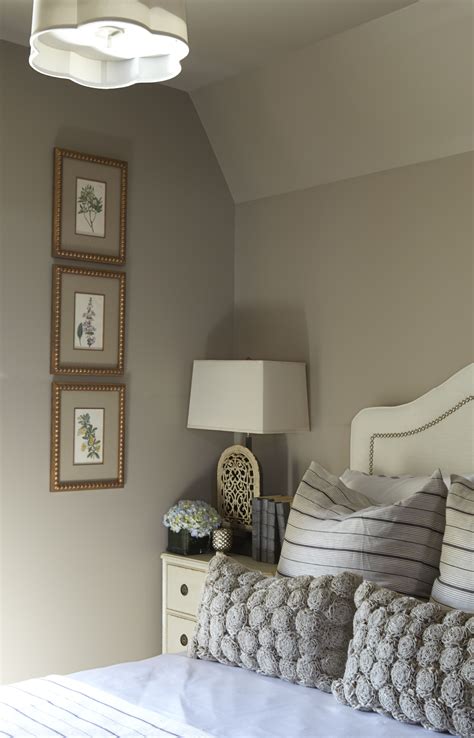 I added two more shades of white, a cool gray and a black. benjamin moore ashley gray - warmer grey for the bedroom ...