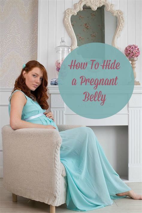How to hide a pregnancy. How To Hide A Pregnant Belly - Trimester Fashion