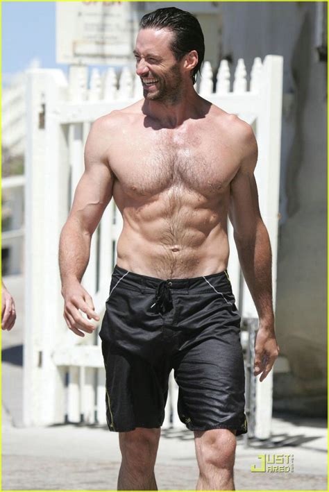 Hugh Jackman Sells His Six Pack Stomach Photo 1475611 Deborra Lee Furness Hugh Jackman