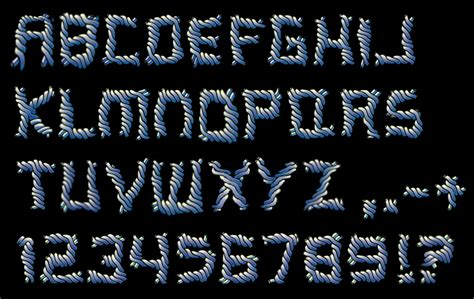 Yarn Font Yarn Lettering Fonts