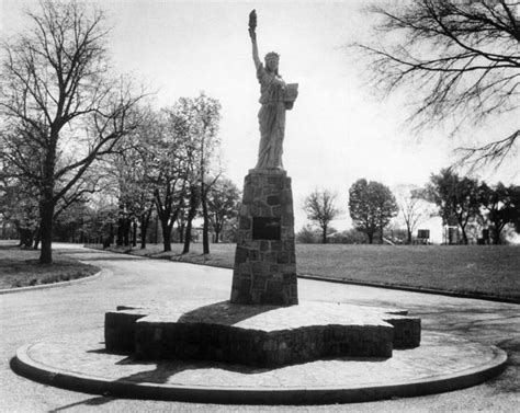 From The Archives The Little Statue Of Liberty In Chimborazo Park