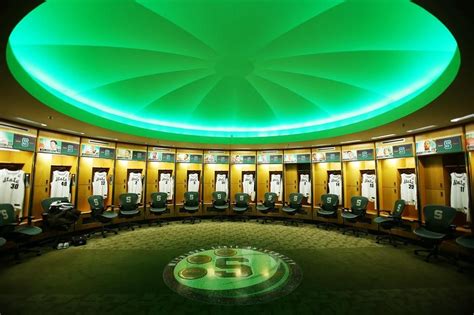 A team locker room is a sacred place. Locker Room | MSU Men's Basketball | Pinterest | Michigan ...