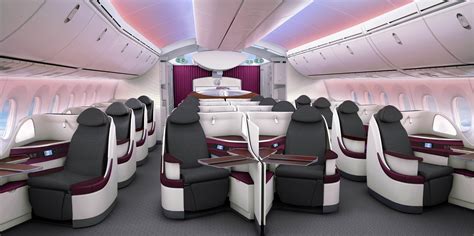 Qatar Airways Unveils Boeing 787 Dreamliner Seats And Features
