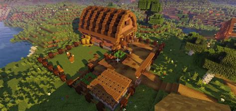 Minecraft Aesthetic Animal Barn Ideas and Design