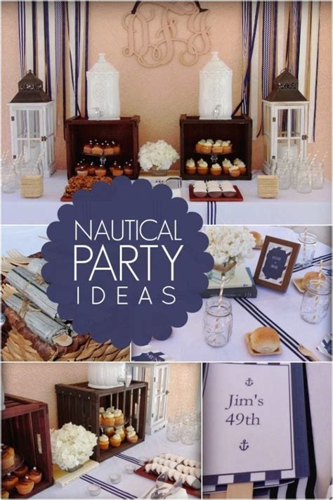 Send out custom sunny invitations to match any summer party theme with a personal message and a promise of good cheer. A Nautical Inspired Birthday Party (Grown up Boy ...