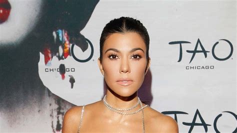 Kourtney Kardashian Strips Down For Latest Photo Shoot Says She Likes To Be Naked At Home