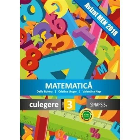 Matematica Culegere Clasa A Iii A Adina Micu Libraria Clb