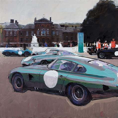 Aston Martin Paintings Here For Centenary Celebration Autoevolution