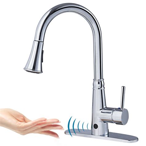 This technology offers a lot of convenience and advantages that you'll find very useful in your daily life. Costway Motion Sense Touchless Kitchen Faucet Pull-Down ...