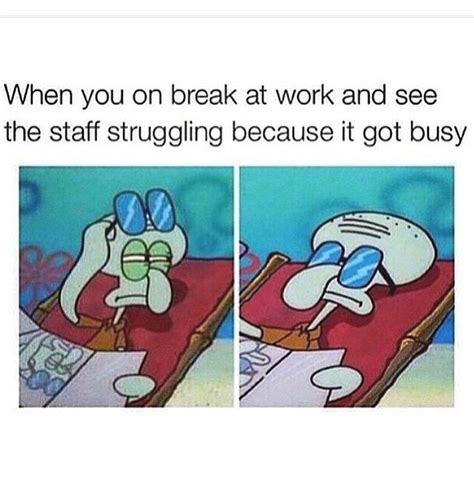 Spongebob Memes About Work