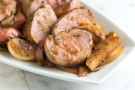 Easy Baked Pork Loin With Stuffed Apples And Other Spices Recipe