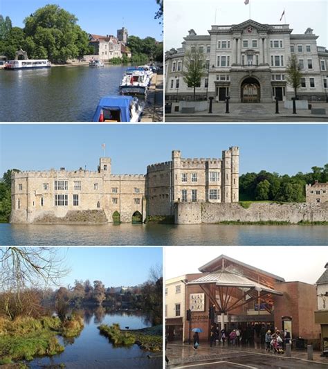 Amongst the hustle and bustle of the town of maidstone in kent sits the beautiful archbishop's palace, and oasis of calm. File:Maidstone, Kent montage.jpg - Wikimedia Commons
