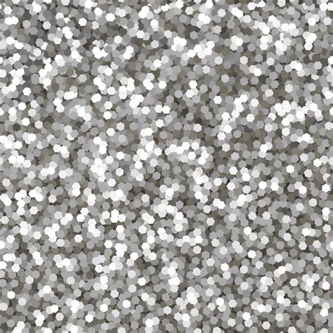 Seamless Vector Silver Glitter Texture Luxury Christmas Silver