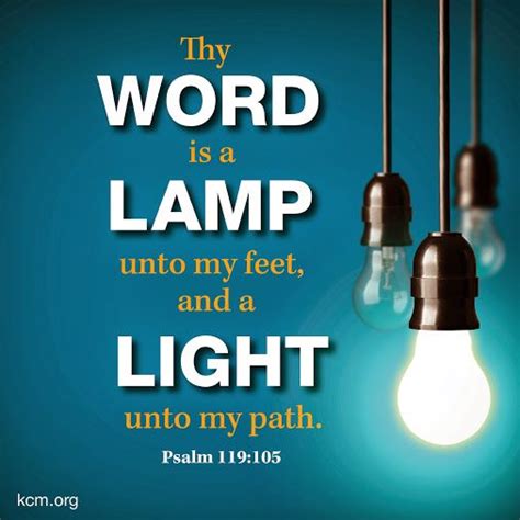 Thy word is a lamp unto my feet. Your Word is a lamp unto my feet. | I Am Victorious In ...