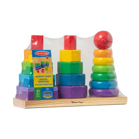 Geometric Stacker Toddler Toy Melissa And Doug