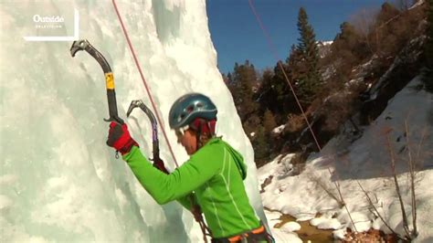 Chicks With Picks Ice Climbing Winter Women On Outside Today Youtube