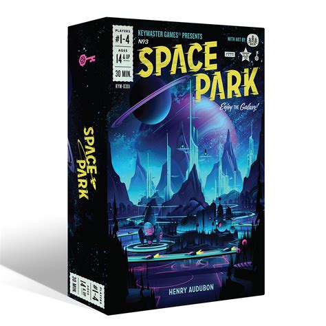 Space Park Board Game On Behance