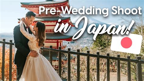 Our Pre Wedding Shoot In Japan Youtube