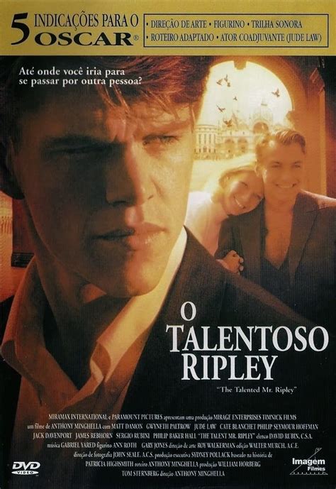 Thanks to an untimely demise via drowning, a. Ver~»HD. - The Talented Mr. Ripley 1999 Película ...