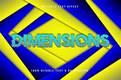 Premium Vector Dimension Editable Text Effect 3d Emboss Cartoon Style