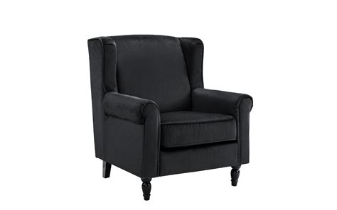 Thanks for checking out my ad. Black Modern Velvet Fabric Upholstered Arm Chair Accent ...