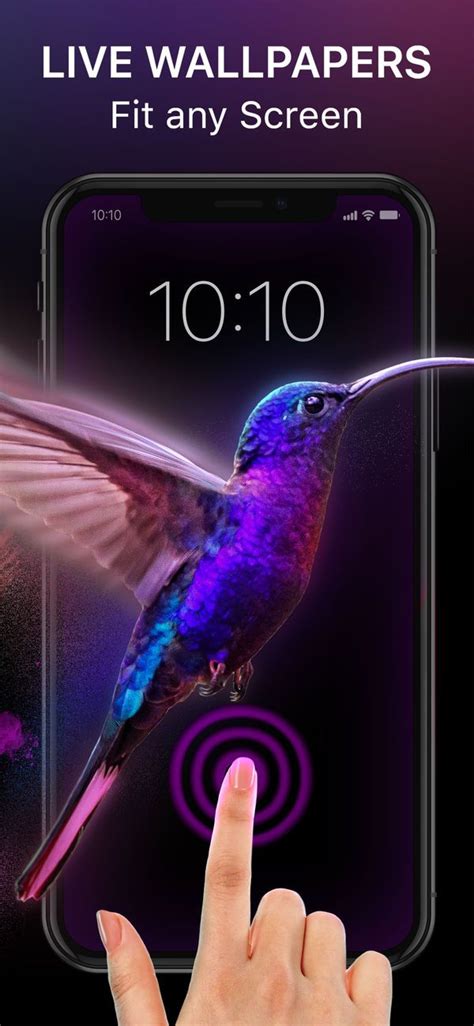 When you set a live photo as wallpaper, touch and hold the lock screen to play the live photo—on all iphone models except iphone se (1st generation). ‎Live Wallpaper 4K on the App Store | Live wallpapers ...