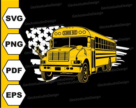 Autobús Escolar Svg Back To School Svg Autobús Escolar Png Etsy México