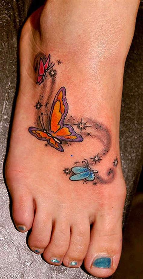 Butterfly tattoos are very common nowadays but artists still find beautiful and original ways to make how cute is this tattoo! 101 Cute Butterfly Tattoo Designs to get that charm