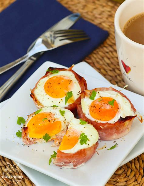 Ham And Cheese Egg Cups A Southern Soul