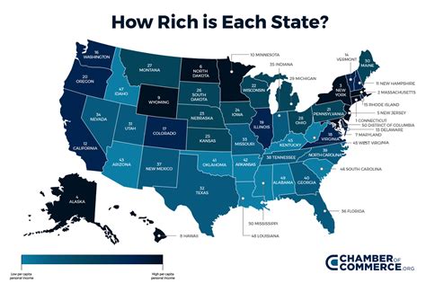Five Richest States In America 2020 My Backyard News