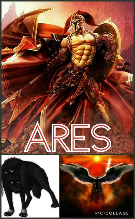 Ares Was The Olympian God Of War Battle Courage And Civil Order His