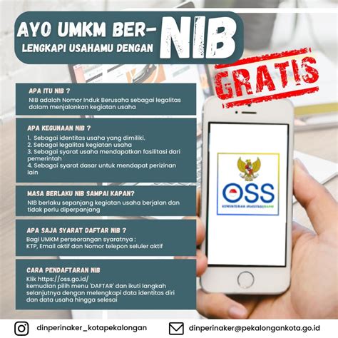 Penerbitan Nomor Induk Berusaha Nib Secara Mandiri Via Online