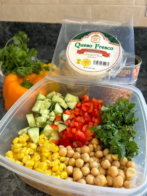 Garbanzo Bean Salad - All Recipes Club