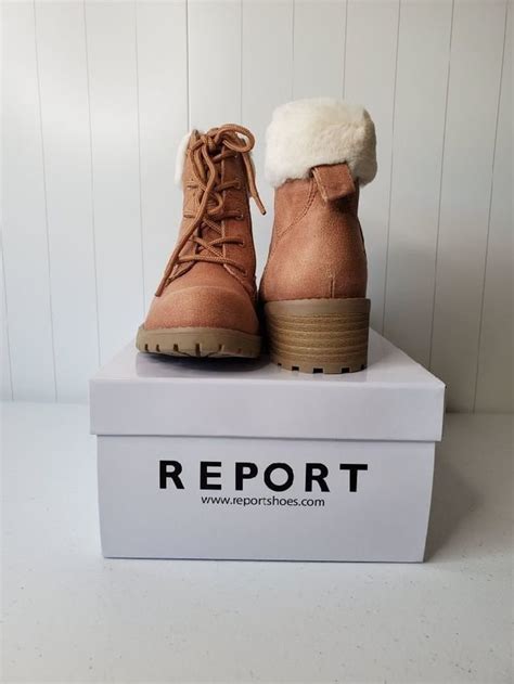 Nwt Report Girls Boots Size 13