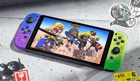 Nintendo Dévoile Une Nouvelle Switch Oled Aux Couleurs De Splatoon 3