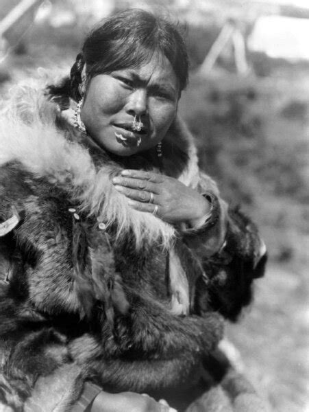 Posterazzi Alaska Eskimo Woman Na Nunivak Woman Identified As