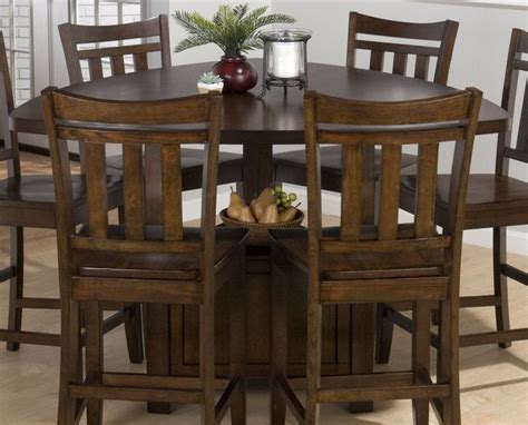 The simple and modern style is perfect for the kitchen bar, home, cafe, terrace, living room, bar, bistro, restaurant, coffee bar or any dining area. Triangle Dining Set Jofran Boynton Brown 54x54 Triangle ...