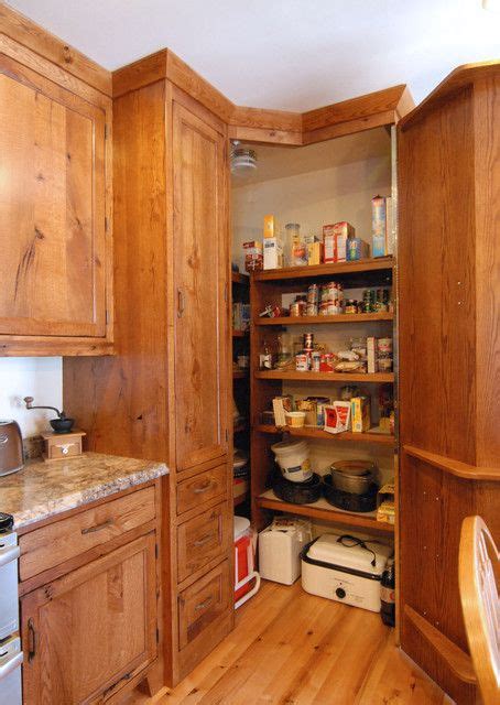 Pantry storage cabinet wooden tall pantry cabinet storage organizer kitchen bath utility room shelves. Great Traditional Kitchen | Corner pantry cabinet, Tall ...