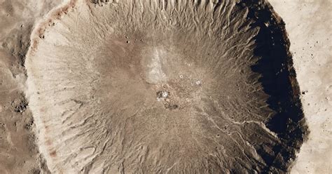 Cataclysm At Meteor Crater Crystal Sheds Light On Earth Moon Mars