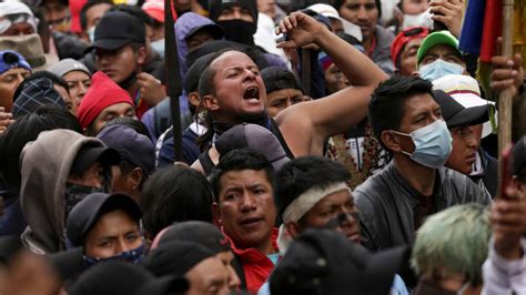 Protestas En Ecuador Son Una Real Amenaza A La Democracia El Nuevo Herald