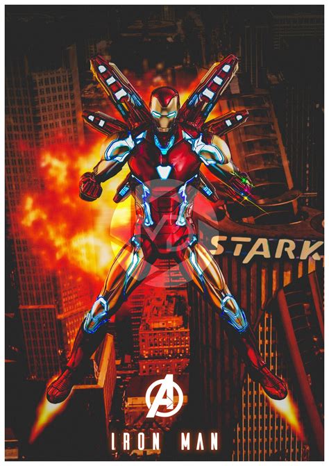 Mdesign Digital Artwork Avengers Endgame Iron Man